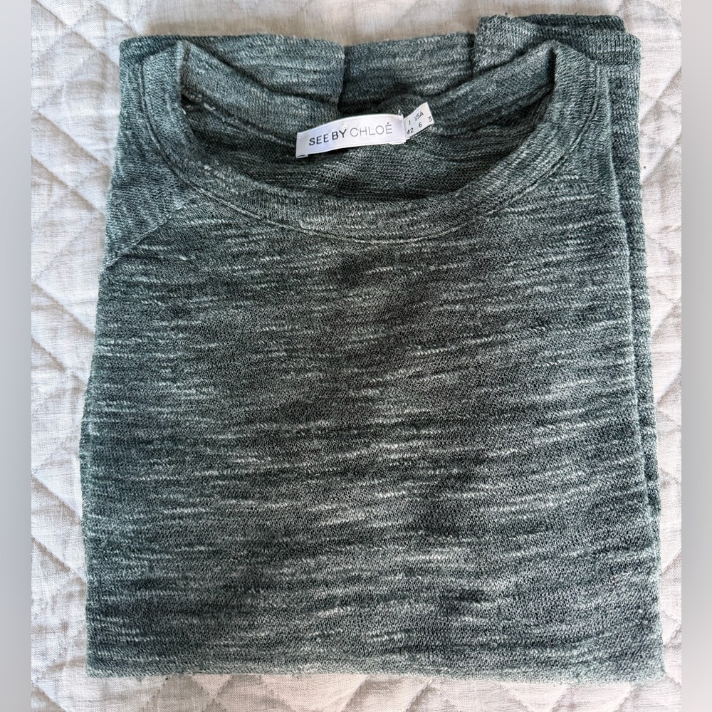 See By Chloe Green Sweater
